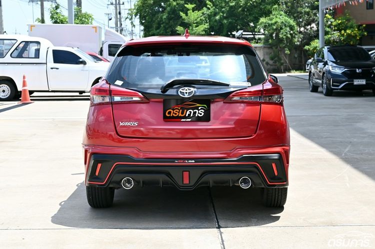Toyota Yaris 2020 1.2 High Sedan เบนซิน ไม่ติดแก๊ส เกียร์อัตโนมัติ แดง รูปที่ 4