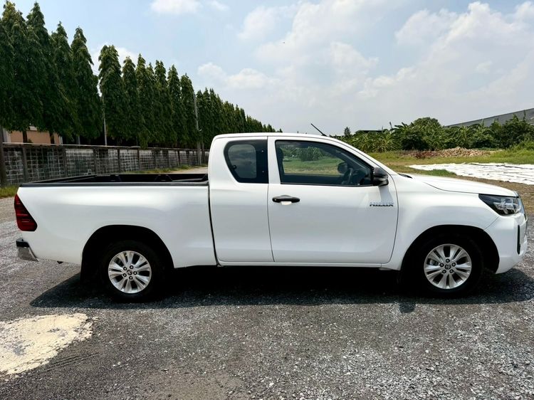 Toyota Hilux Revo 2021 Smart Cab 2.4 Mid Z Edition Pickup ดีเซล ไม่ติดแก๊ส เกียร์ธรรมดา ขาว รูปที่ 4