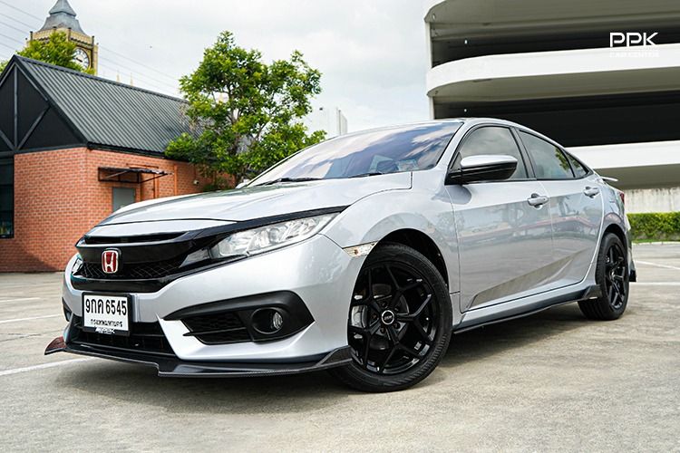 รถ Honda Civic 1.8 E i-VTEC สี เทา