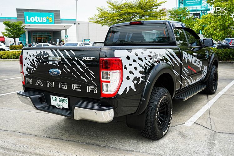 Ford Ranger 2019 2.2 Hi-Rider XLT Pickup ดีเซล ไม่ติดแก๊ส เกียร์อัตโนมัติ เทา รูปที่ 4