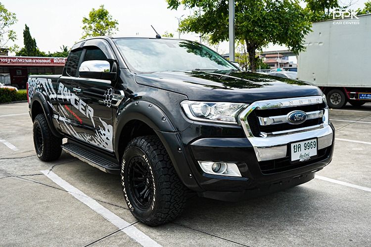 Ford Ranger 2019 2.2 Hi-Rider XLT Pickup ดีเซล ไม่ติดแก๊ส เกียร์อัตโนมัติ เทา รูปที่ 3