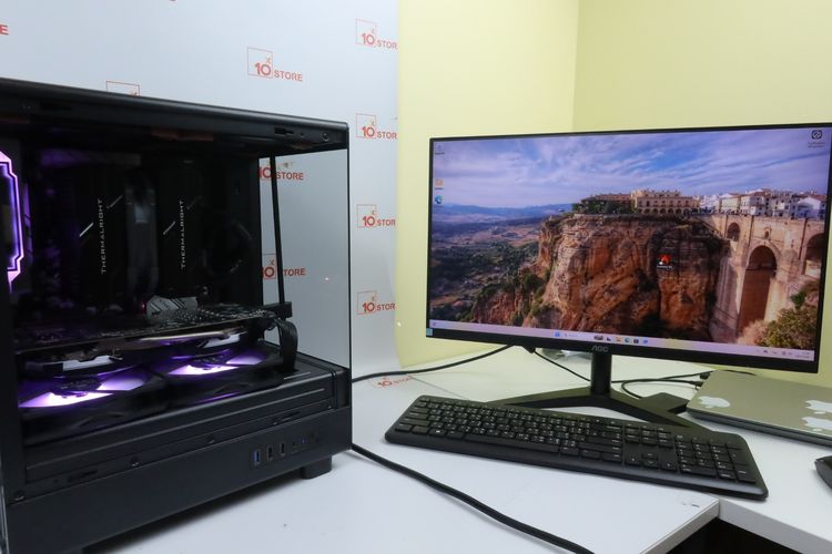 Comset Gaming Ryzen 5 5500.RX580 RAM32.1TB รูปที่ 3