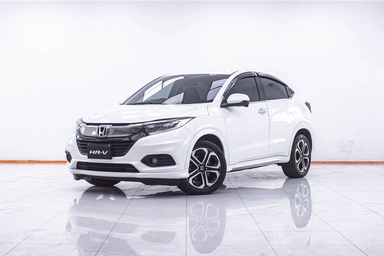 Honda HR-V 2019 1.8 EL Utility-car เบนซิน ไม่ติดแก๊ส เกียร์อัตโนมัติ ขาว
