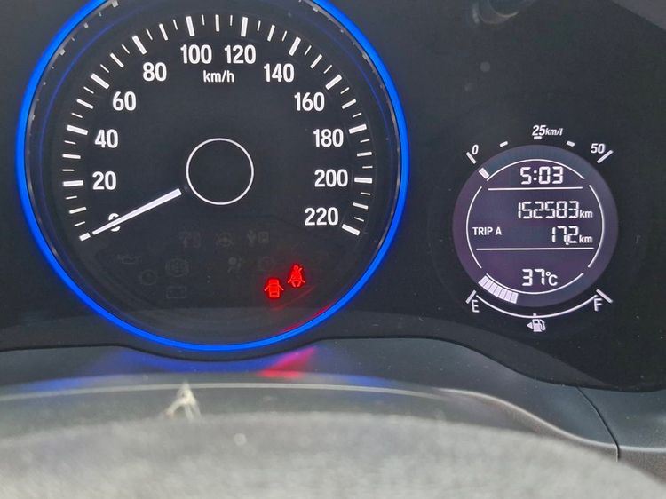Honda HR-V 2016 1.8 E Sedan เบนซิน ไม่ติดแก๊ส เกียร์อัตโนมัติ ขาว