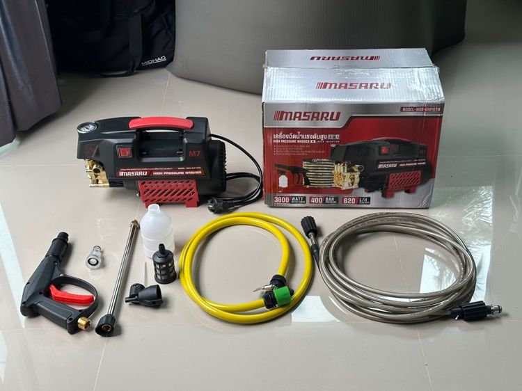 เครื่องฉีดน้ำแรงดันสูง MASARU 400 บาร์ รูปที่ 2