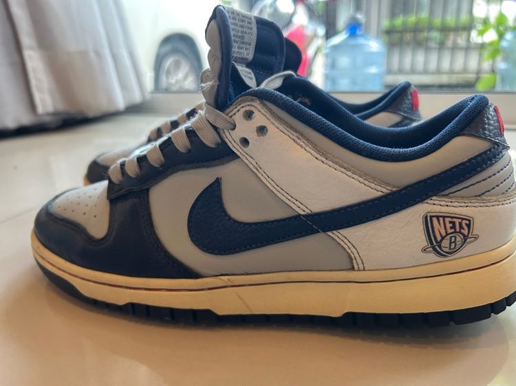 Nike Dunk Low EMB NBA 75th Anniversary "Brooklyn Nets รูปที่ 8