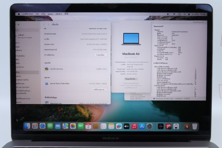 MacBook Air 13 Core i5 2019 8.256GB  รูปที่ 2