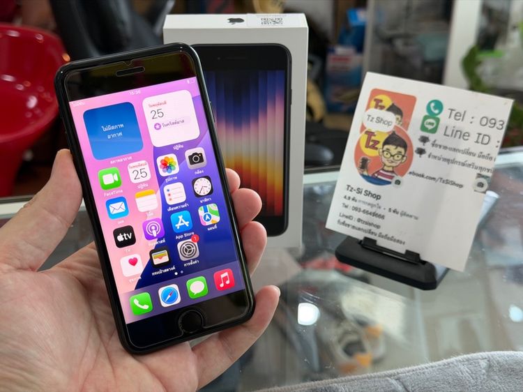Apple iPhone SE3 2022 64GB สีดำ รูปที่ 2