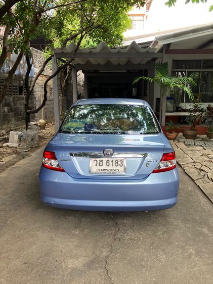 Honda City 2003 1.5 E i-DSi Sedan เบนซิน เกียร์อัตโนมัติ ฟ้า รูปที่ 4