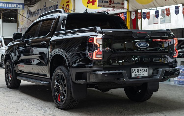 Ford Ranger 2025 2.0 Bi-Turbo Hi-Rider Storntrak Pickup ดีเซล ไม่ติดแก๊ส เกียร์อัตโนมัติ ดำ รูปที่ 3