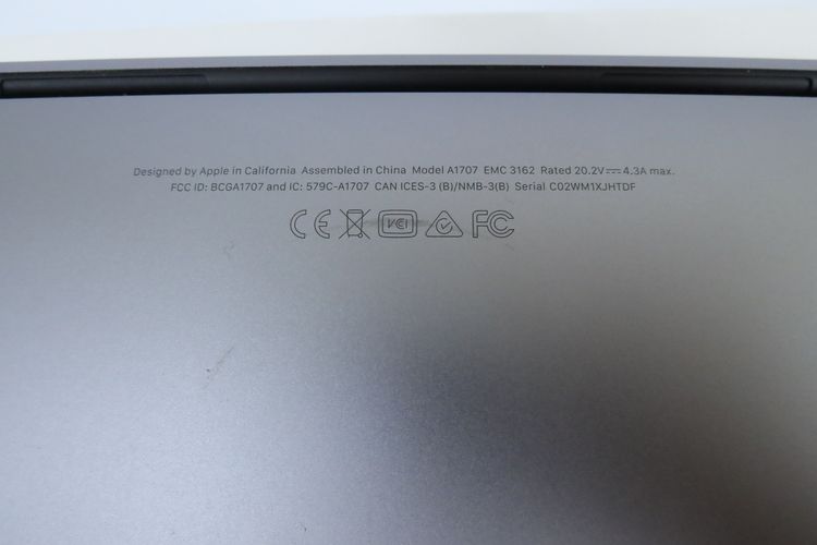 MacBook Pro 15" Core i7 2017 16.512GB รูปที่ 12