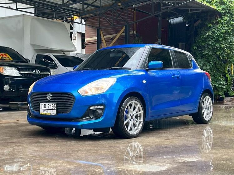 Suzuki Swift 2018 1.2 GL Sedan เบนซิน ไม่ติดแก๊ส เกียร์อัตโนมัติ น้ำเงิน