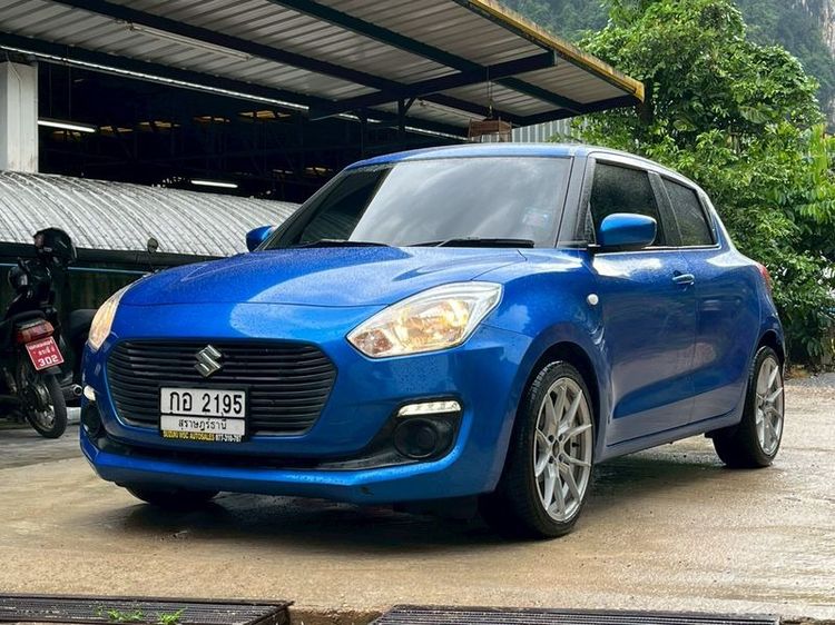 Suzuki Swift 2018 1.2 GL Sedan เบนซิน ไม่ติดแก๊ส เกียร์อัตโนมัติ น้ำเงิน รูปที่ 2