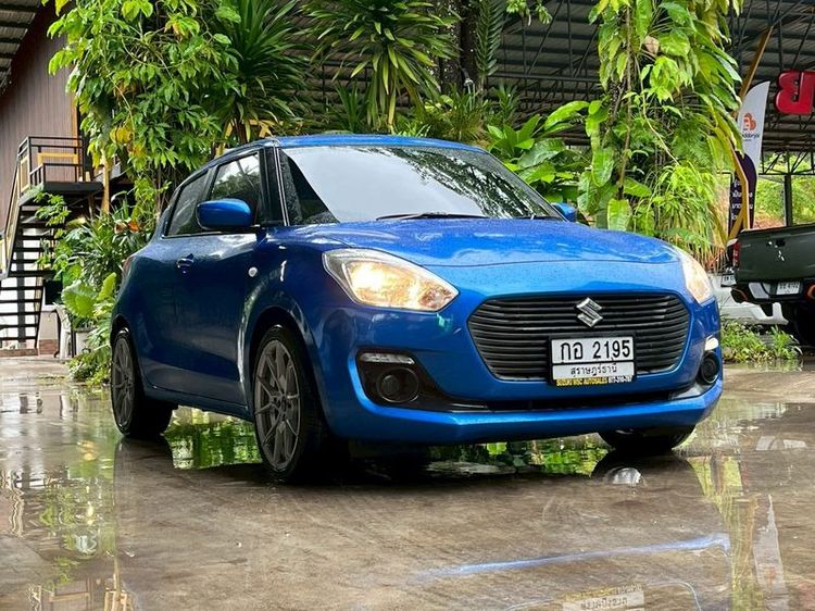 Suzuki Swift 2018 1.2 GL Sedan เบนซิน ไม่ติดแก๊ส เกียร์อัตโนมัติ น้ำเงิน รูปที่ 4