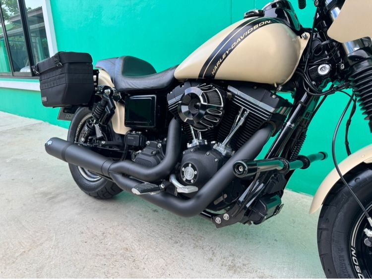 Dyna Fat bob 2014 สีครีมด้านตรงรุ่น รูปที่ 8