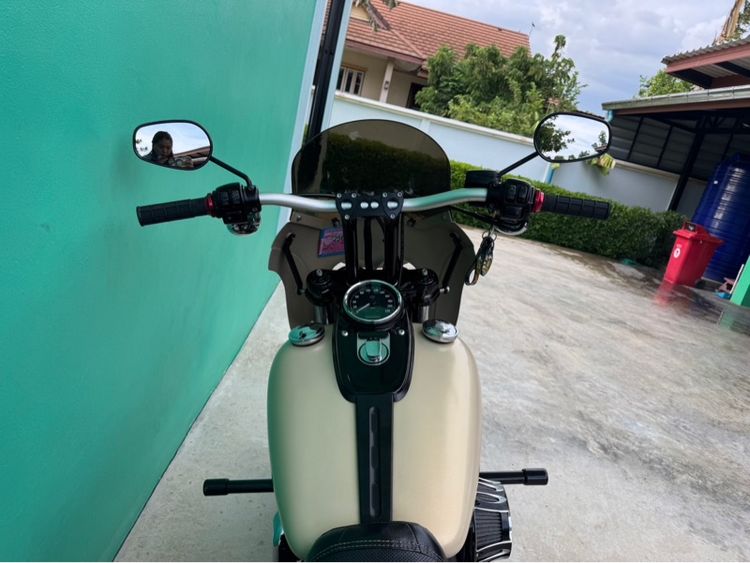 Dyna Fat bob 2014 สีครีมด้านตรงรุ่น รูปที่ 13