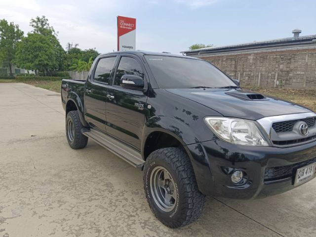 Toyota Hilux Vigo 2010 2.5 E 4WD ดีเซล เกียร์ธรรมดา ดำ