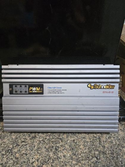 เพาเวอร์แอมป์ ขาย POWER AMP SCHNEIDER SPA-414
CLASS AB 4ch POWER 600WATTS
💥เดิมๆ
อุปกรณ์ใช้งานได้
