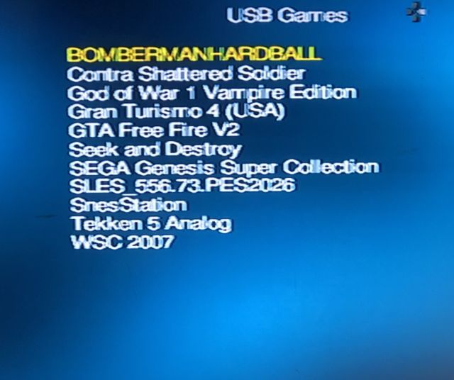 เกมส์เพลย์2 โมเดล 77006 เครื่องไทย เล่นแฟลชไดร์ฟและฮาร์ดดิสก์ รูปที่ 5