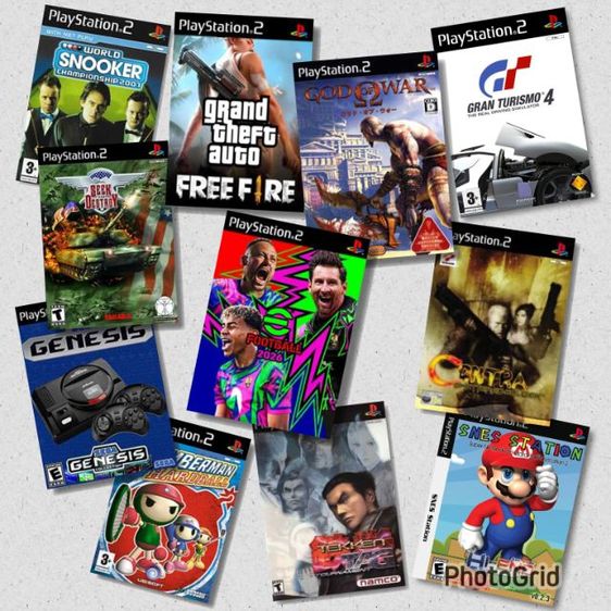 เกมส์เพลย์2 โมเดล 77006 เครื่องไทย เล่นแฟลชไดร์ฟและฮาร์ดดิสก์ รูปที่ 4