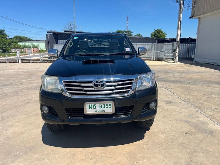 รถ Toyota Hilux Vigo Champ Double Cab 2.5 E VNT Prerunner สี ดำ