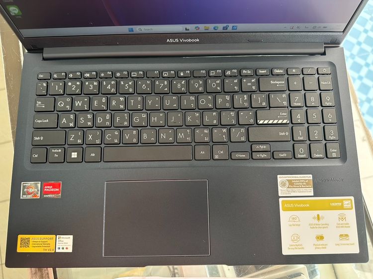 NB Asus Vivobook Ryzen 7 7730 Ram 16 SSD 512 เครื่อง 2 เดือน สวยเหมือนใหม่ ประกันยาว (นิคมลำพูน) รูปที่ 7