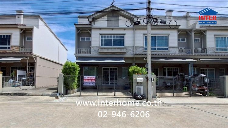 ทาวน์เฮ้าส์ 2 ชั้น 21.4 ตร.ว. หมู่บ้านอินดี้ รังสิต-คลอง2 ถนนรังสิต-นครนายก ถนนเลียบคลองสอง คลองหลวง ปทุมธานี