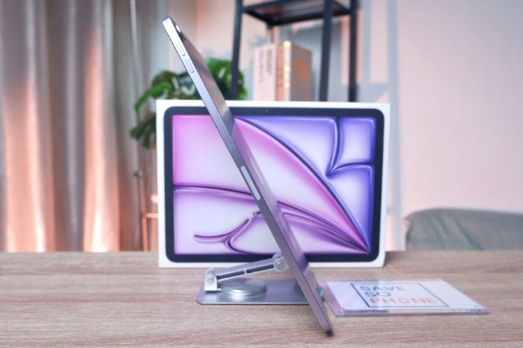 iPad Air 6 M2 chip 256Gb Wi-Fi 11-inch สี Purple เครื่องสวย ราคาเพียง 15,900.- มีประกันร้าน 60 วัน รูปที่ 3