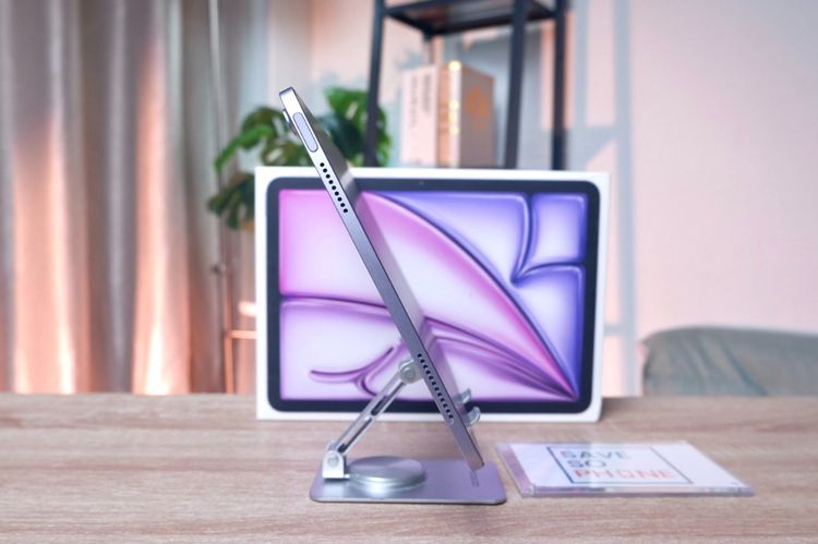 iPad Air 6 M2 chip 256Gb Wi-Fi 11-inch สี Purple เครื่องสวย ราคาเพียง 15,900.- มีประกันร้าน 60 วัน รูปที่ 6