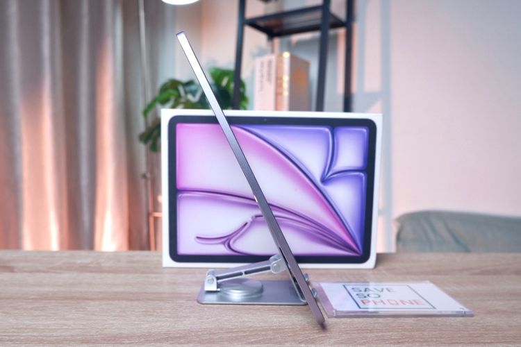 iPad Air 6 M2 chip 256Gb Wi-Fi 11-inch สี Purple เครื่องสวย ราคาเพียง 15,900.- มีประกันร้าน 60 วัน รูปที่ 4