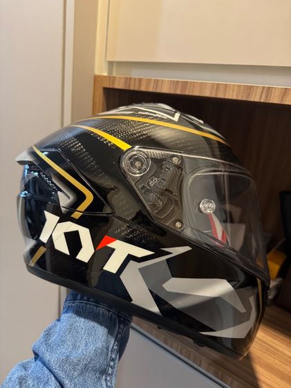 ปล่อยต่อหมวกกันนอค KYT รุ่น limited สภาพเหมือนใหม่ ติดกันรอยรอบใบ รูปที่ 6