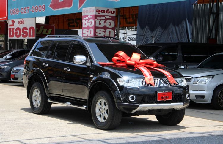 Mitsubishi Pajero Sport 2011 2.5 GT 4WD Utility-car ดีเซล ไม่ติดแก๊ส เกียร์อัตโนมัติ ดำ