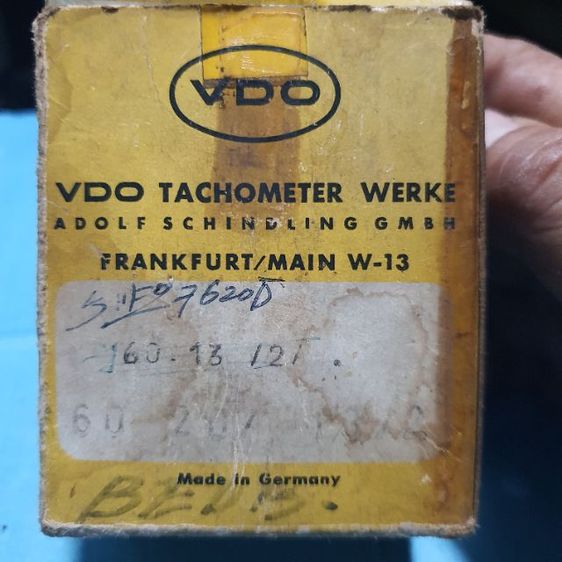เกจวัดแรงดันน้ำมันเครื่อง VDO tachometer gevmanany รูปที่ 7