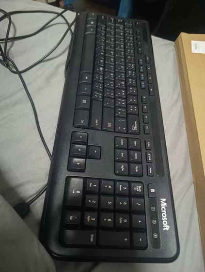 Microsoft Wired Keyboard 600 และเม้าส์ ugreen มือสอง สภาพดี