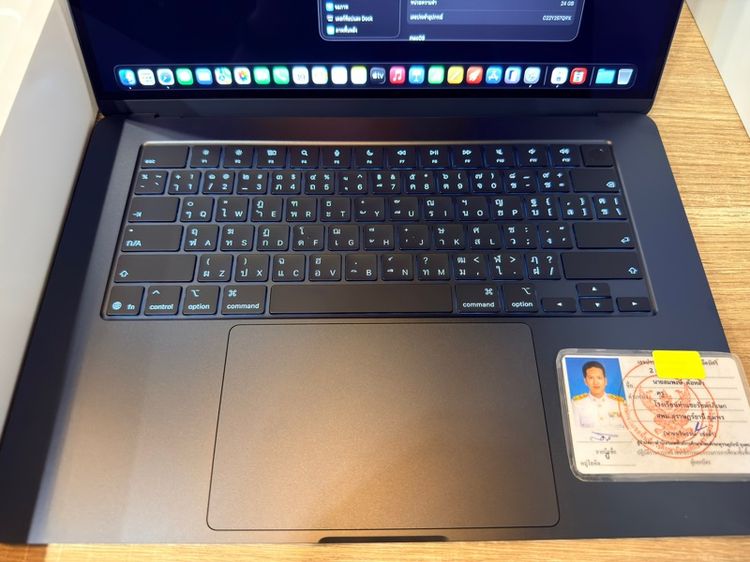 Macbook air m4 จอ 15 นิ้ว Ram 24 ความจุ 512 รูปที่ 2