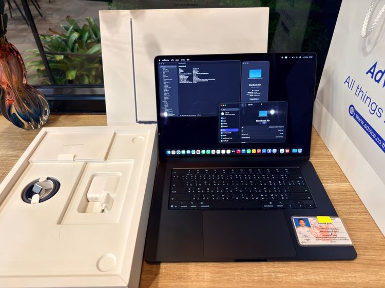 Macbook air m4 จอ 15 นิ้ว Ram 24 ความจุ 512