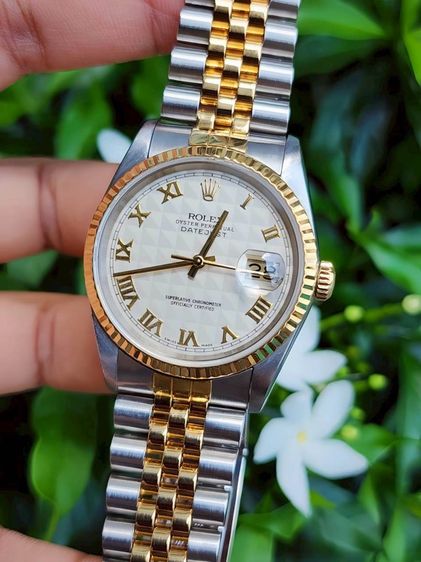 Rolex oyster perpetual date just 16233 รูปที่ 3
