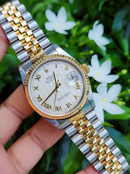 Rolex oyster perpetual date just 16233 รูปที่ 5