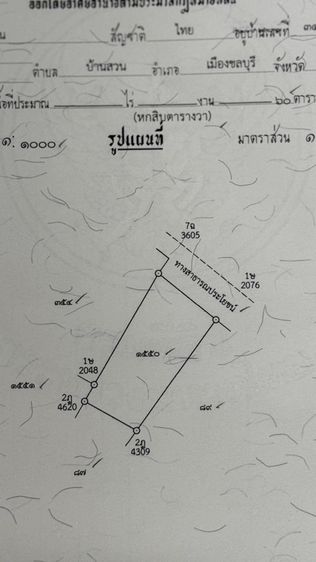 ใช่ ที่ดินเปล่า หลังโรงพยาบาลชลบุรี