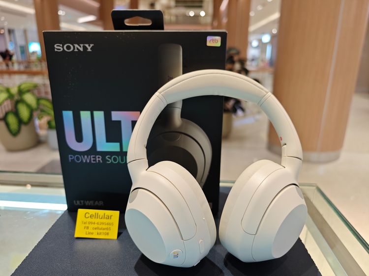 (ติดจอง)SONY ULT WEAR หูฟังไร้สาย เสียงดี สภาพสวยมาก ครบกล่อง