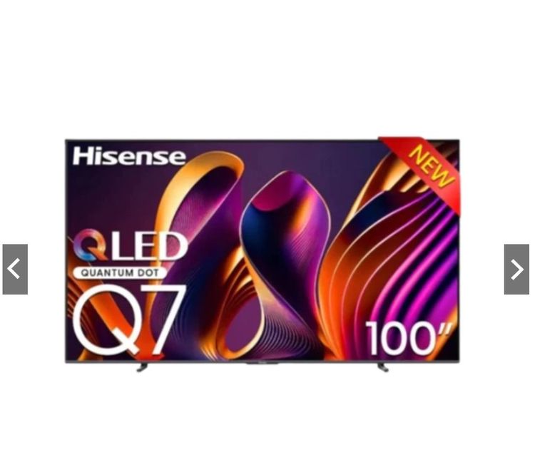 อื่นๆ ทีวี 100Q7N สมาร์ททีวี 100 นิ้ว 4K VIDAA QLED รุ่น 100Q7N