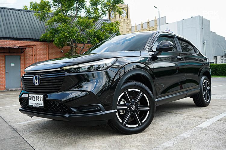 รถ Honda HR-V 1.5 e:HEV E สี ดำ