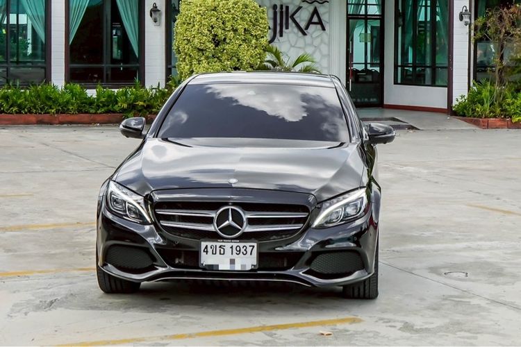Mercedes-Benz C-Class 2017 C350 Sedan เบนซิน ไม่ติดแก๊ส เกียร์อัตโนมัติ ดำ