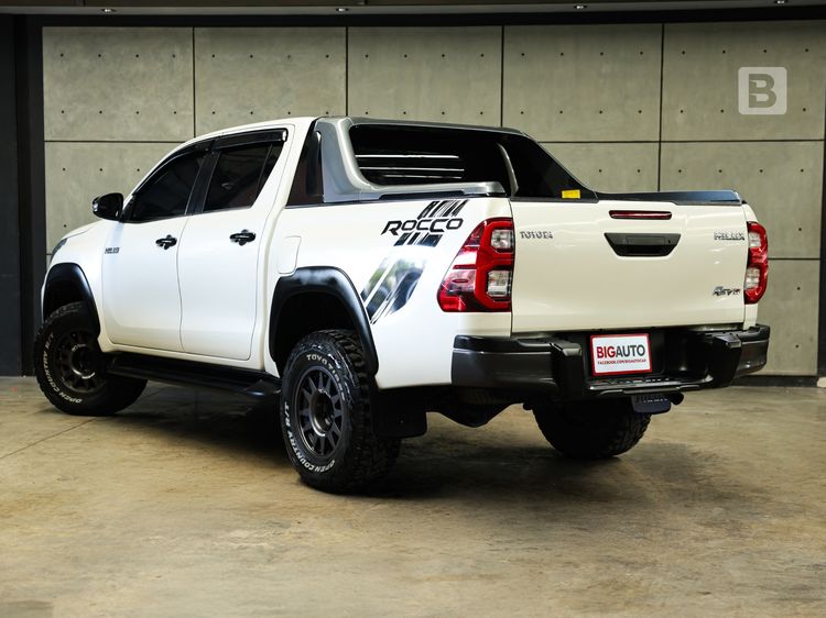 Toyota Hilux Revo 2019 2.4 Prerunner G Rocco Pickup ดีเซล ไม่ติดแก๊ส เกียร์อัตโนมัติ ขาว รูปที่ 3