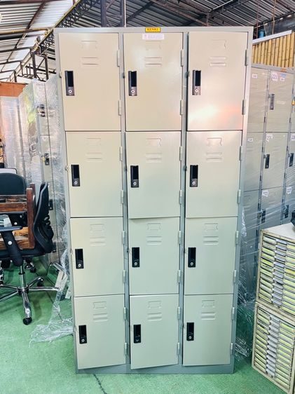 เหล็ก ตู้ล๊อคเกอร์ Locker 12 ช่อง KENKI แบรนท์ไทย