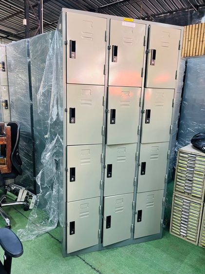 ตู้ล๊อคเกอร์ Locker 12 ช่อง KENKI แบรนท์ไทย รูปที่ 2
