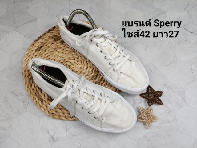 Sperryแท้ไซส์42 ยาว27 มือสอง