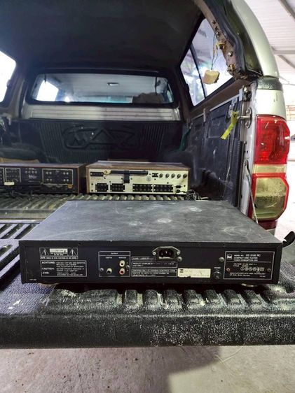 เครื่องเล่น cd เยอรมัน dual หัวเหวี่ลง philips อ่านแผ่นดี รูปที่ 3