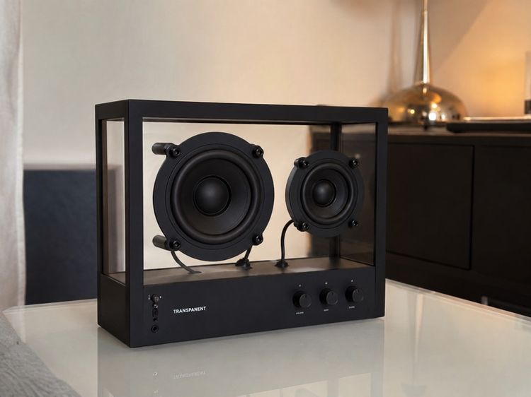 Small Transparent Speaker