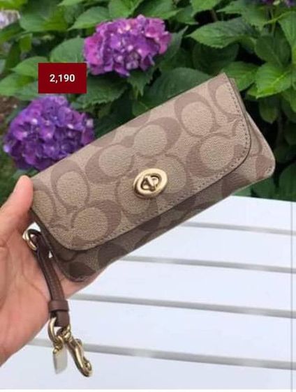 หญิง น้ำตาล กระเป๋าใส่แว่นตาcoach